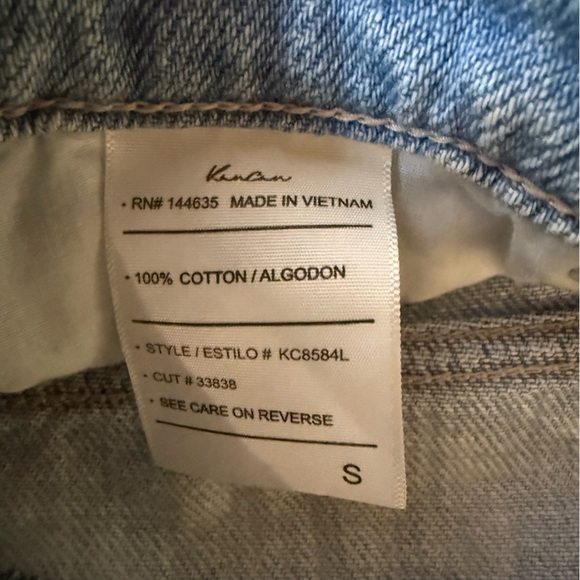 Kancan Women’s Light Blue Distressed Denim Shorts Small - Picture 4 of 4